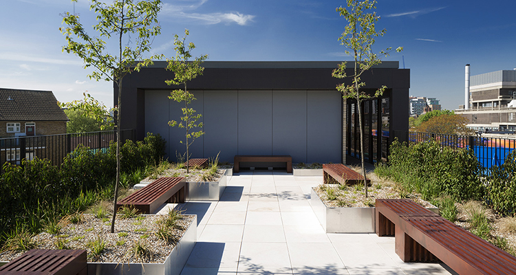 Rooftop-terraces